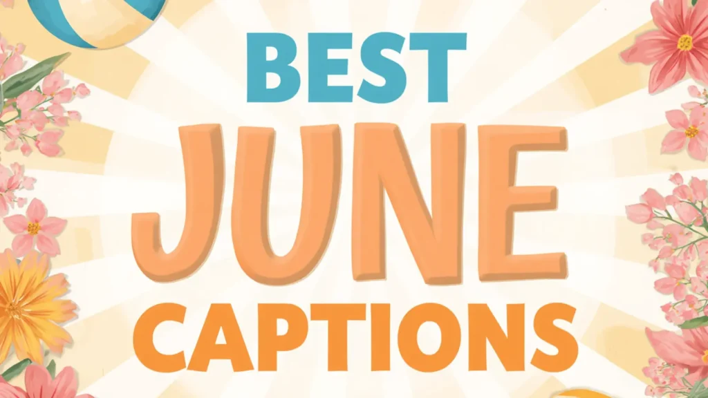 Best June Instagram Captions