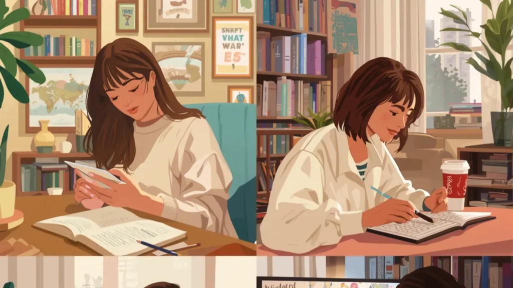 Instagram Snapchat Captions for Studying