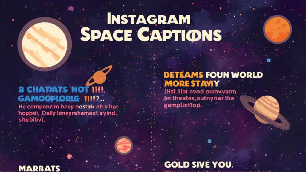 Instagram Space Captions