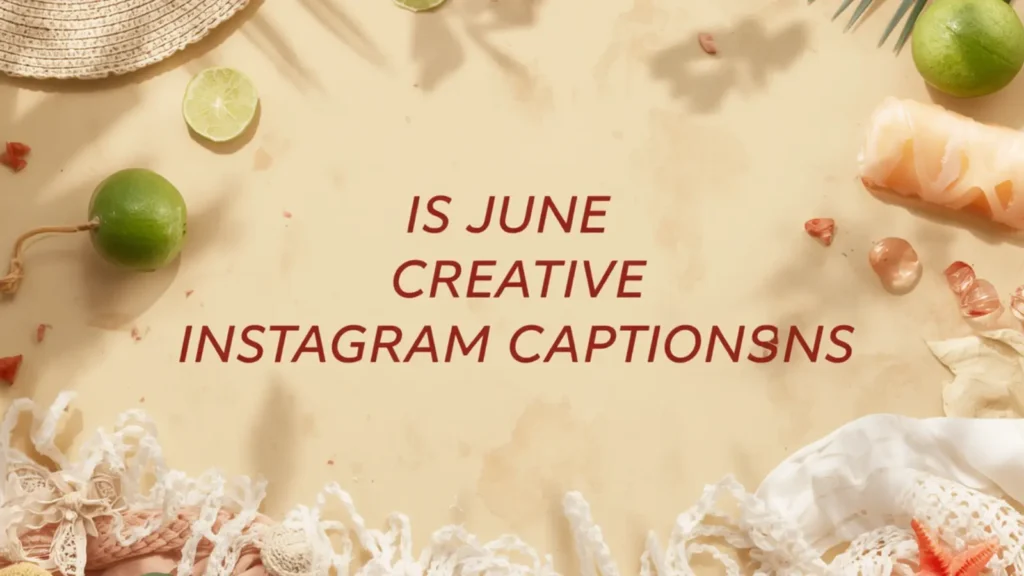 june instagram captions