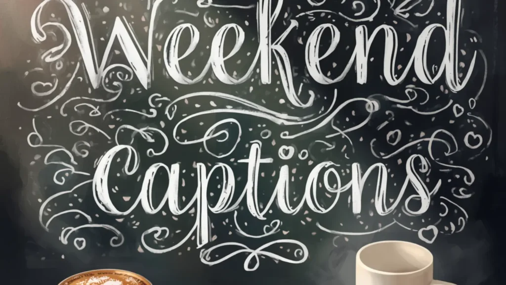 Weekend Captions for Instagram