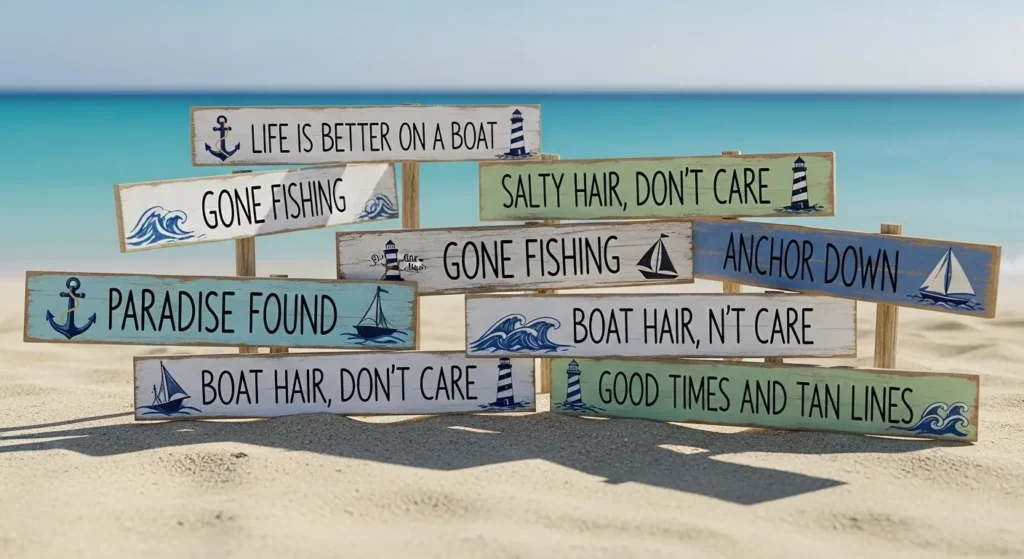 boat instagram captions