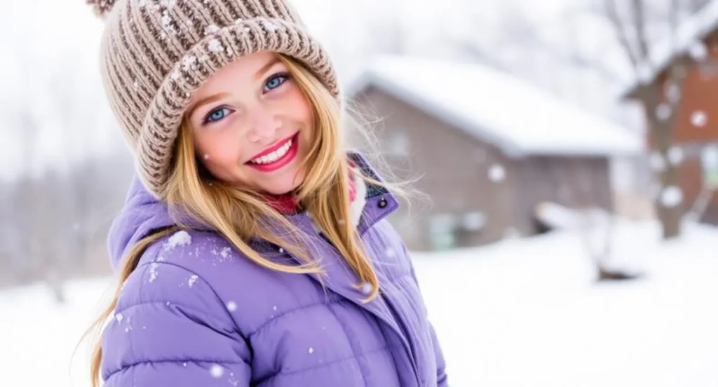 snow captions for Instagram for girl
