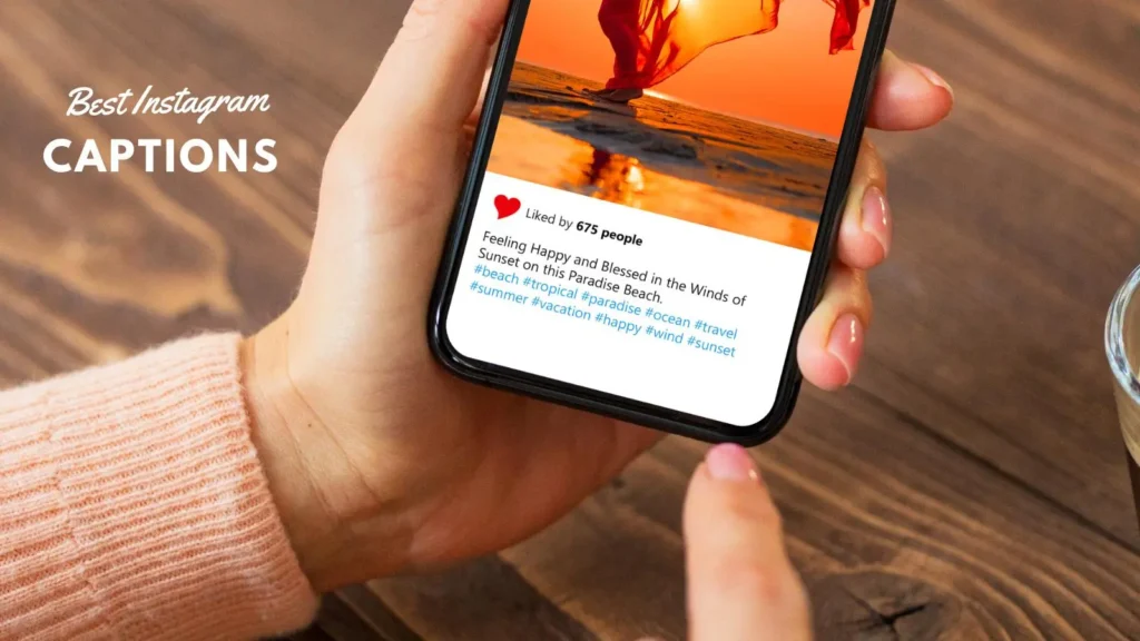 spacing instagram caption