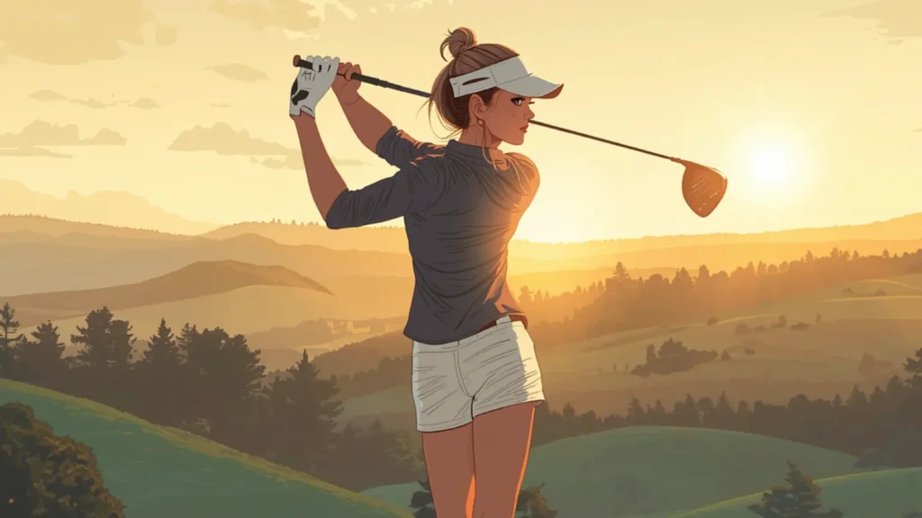 golf captions for instagram for girl