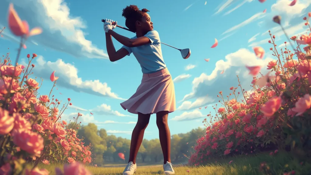 golf captions for instagram for girl