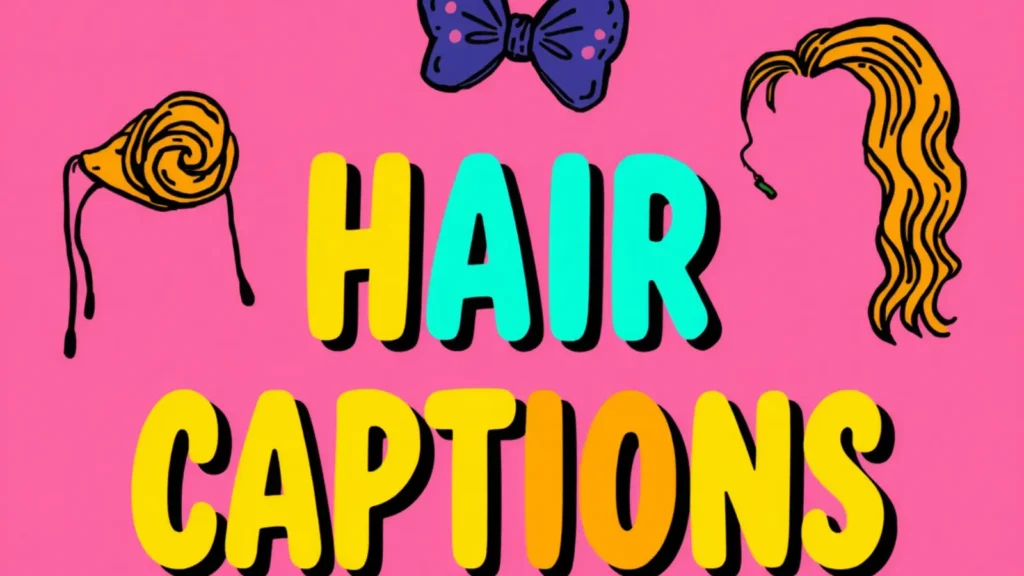 hair captions instagram
