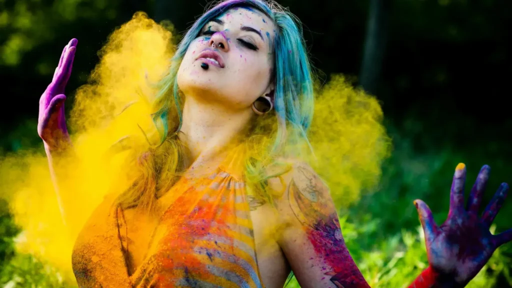 holi caption for instagram