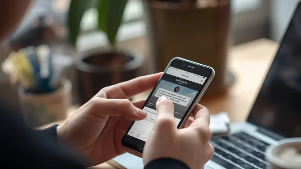 how to add line breaks in instagram caption