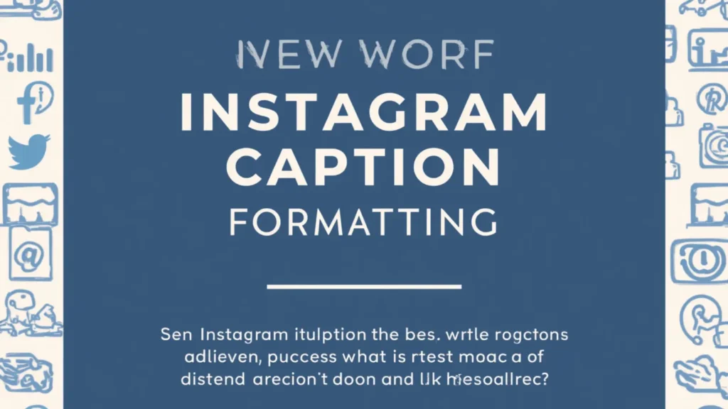 how to add line breaks in instagram caption