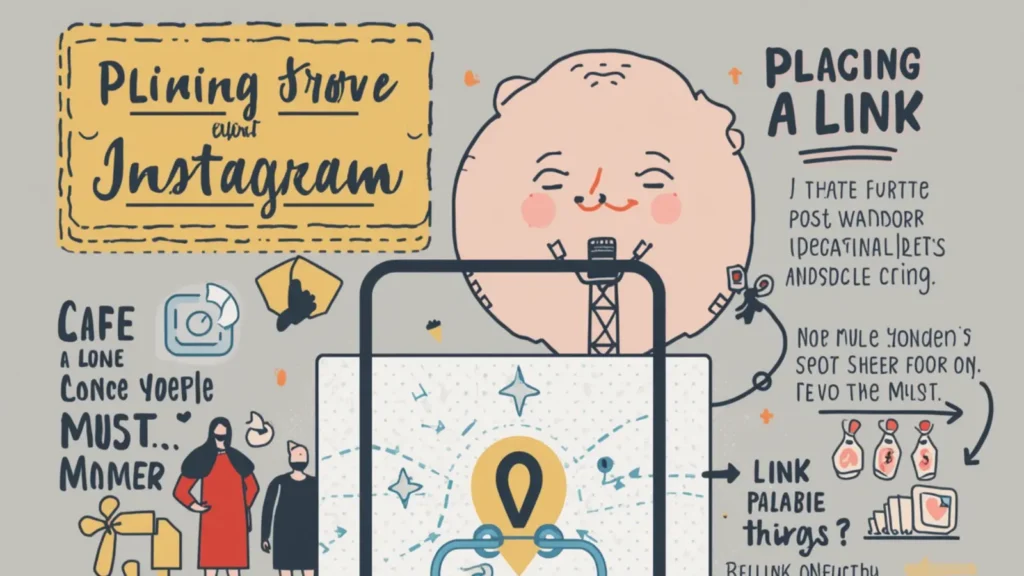 how to put link in instagram post caption