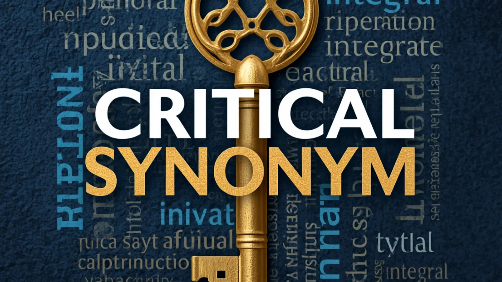Critical Synonym