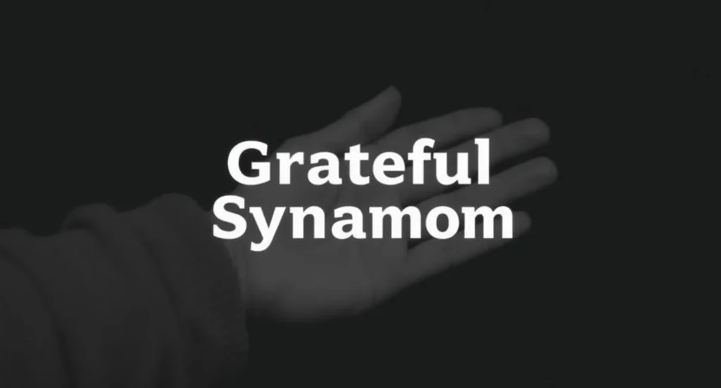 Grateful Synonym