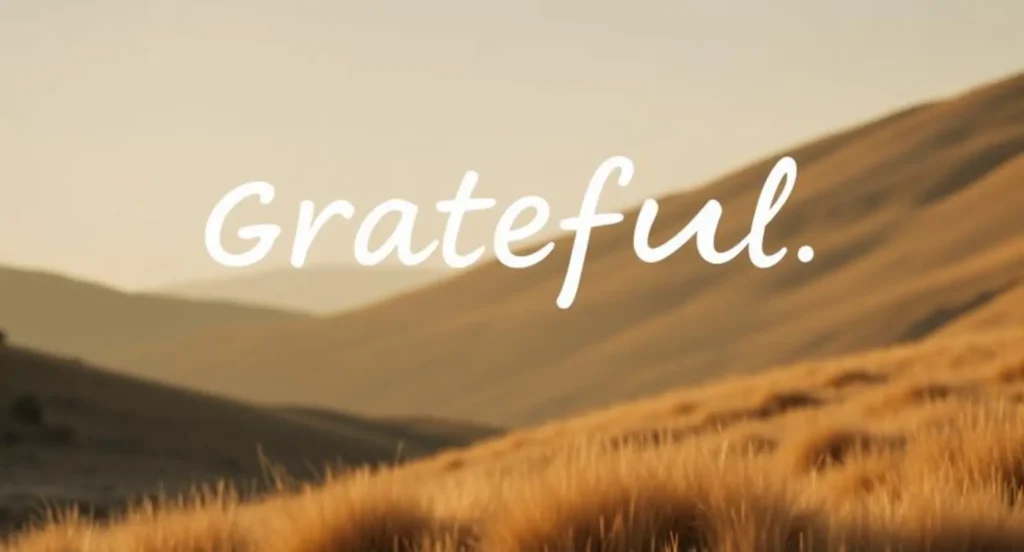 Grateful Synonym
