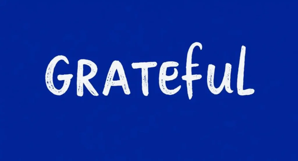 Grateful Synonym