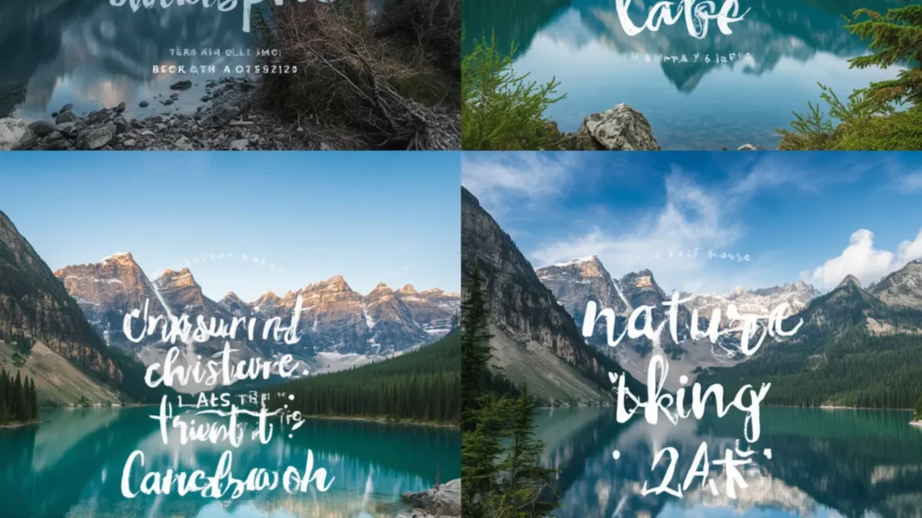 Instagram captions for landscapes