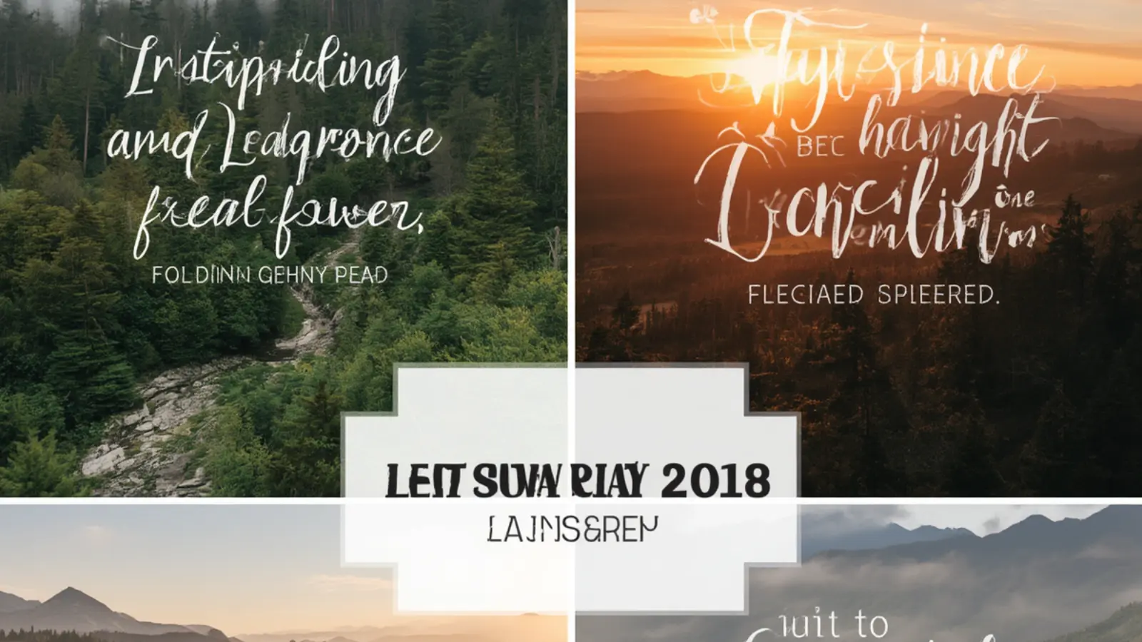 Instagram captions for landscapes