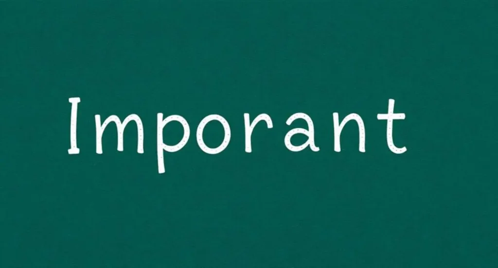 Synonyms for Important