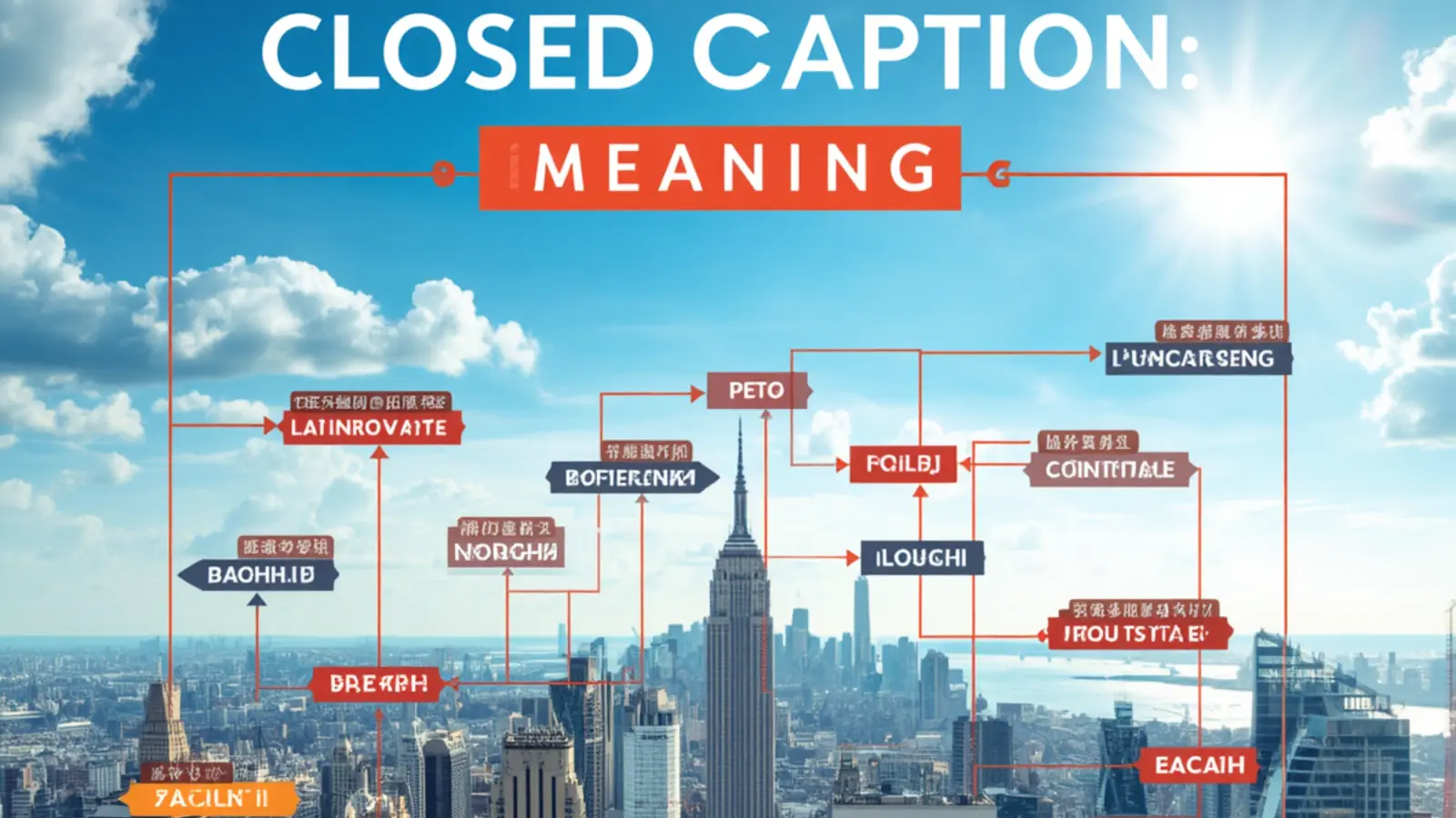 closed caption meaning