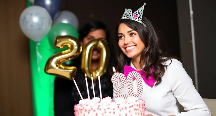 20th birthday caption