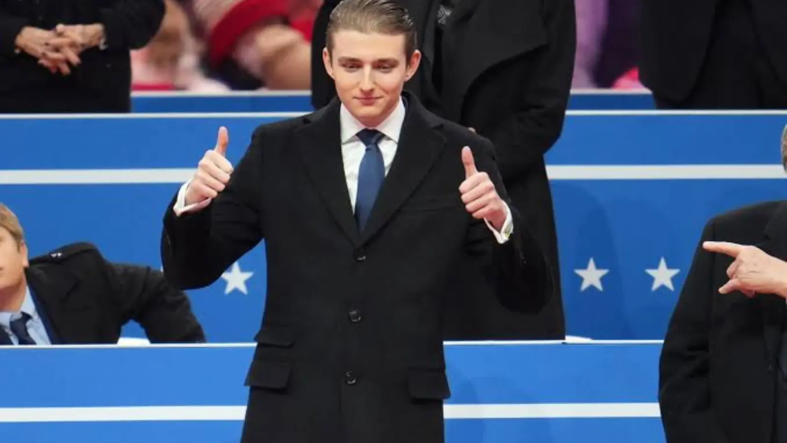 barron trump height