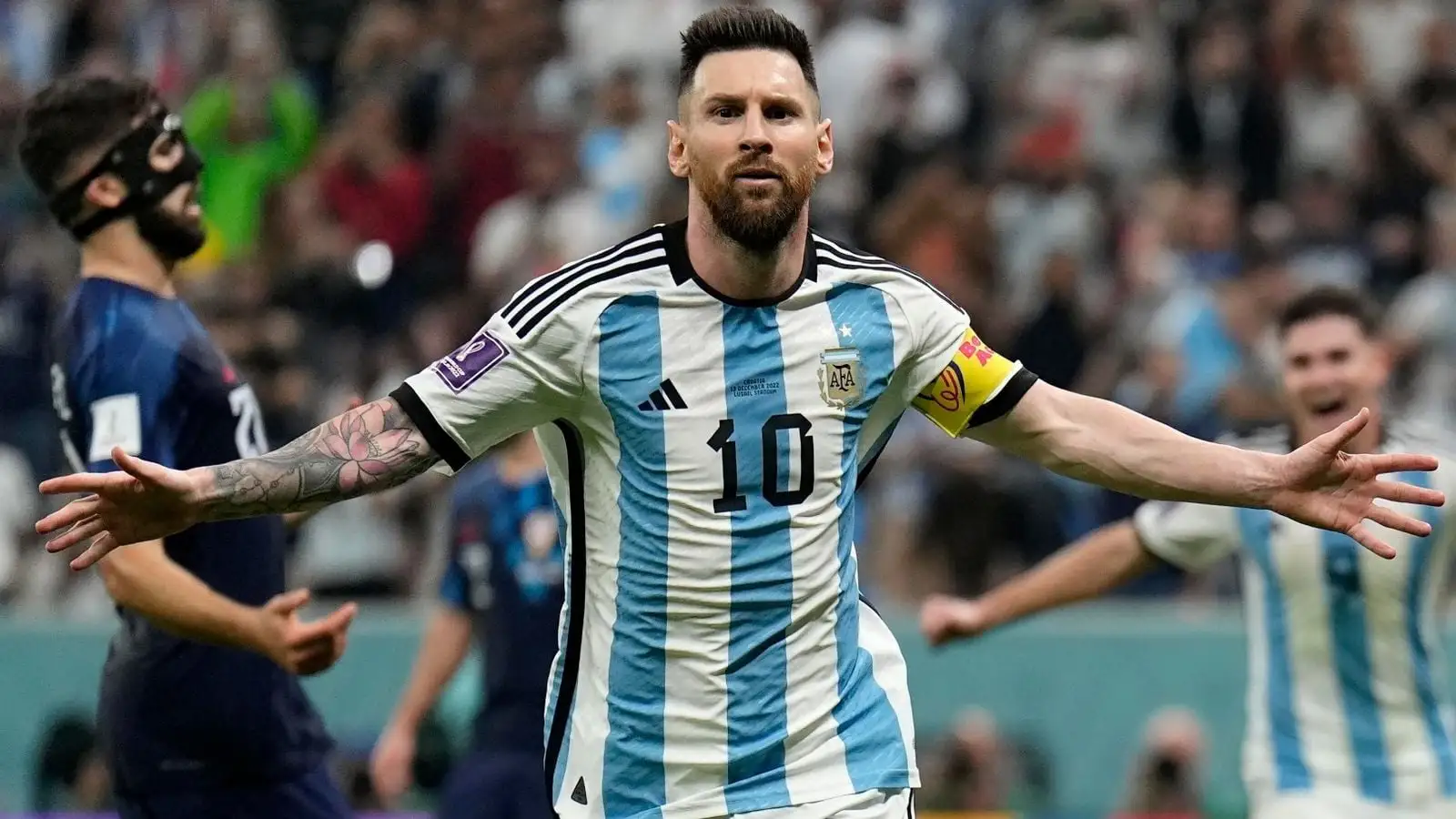 messi height